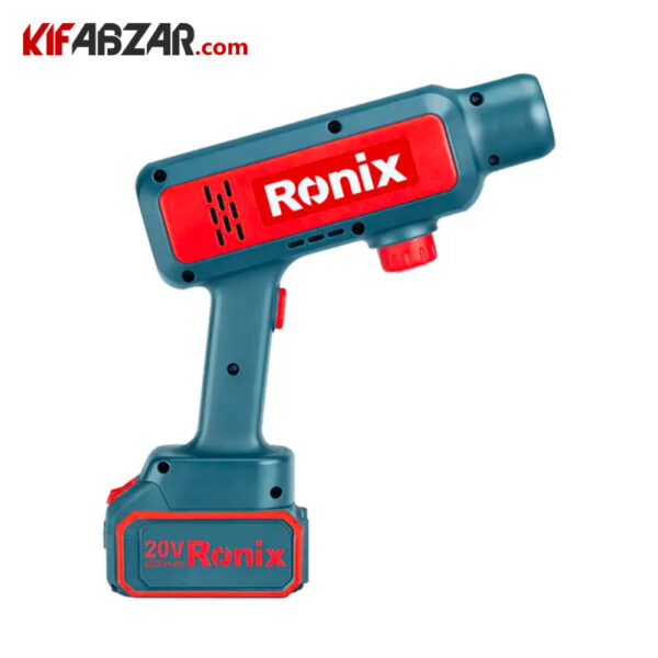 فروش کارواش شارژی 20 ولت رونیکس مدل 8628