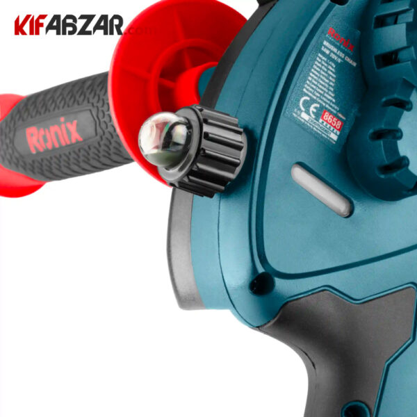 سوپاپ اره زنجیری شارژی براشلس 20 سانتی 20 ولت رونیکس مدل 8658