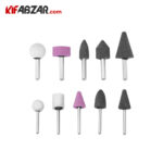 ابزارهای جانبی کیت فرز انگشتی بادی 16 پارچه رونیکس مدل RA-1802