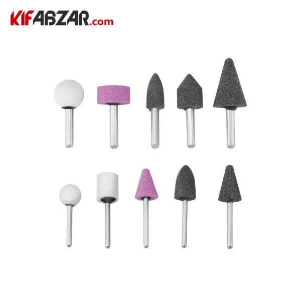 ابزارهای جانبی کیت فرز انگشتی بادی 16 پارچه رونیکس مدل RA-1802