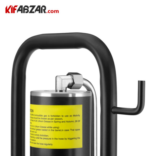 دسته فلزی گریس پمپ سطلی چرخدار 12 لیتری رونیکس مدل RH-4307