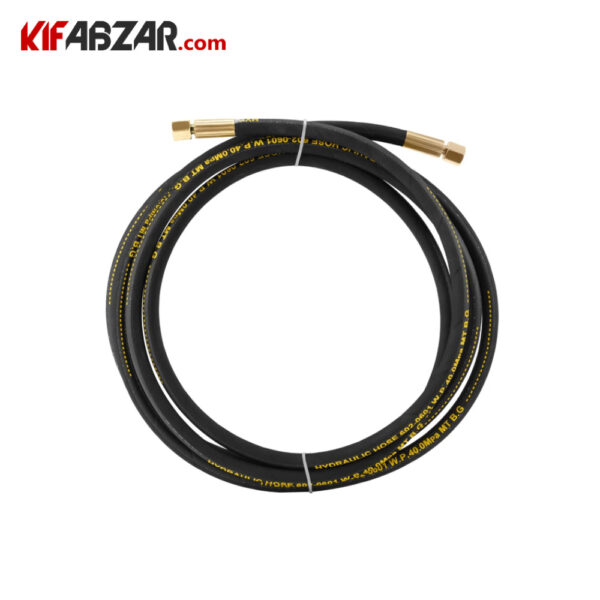 شلنگ فشار قوی گریس پمپ سطلی چرخدار 12 لیتری رونیکس مدل RH-4307