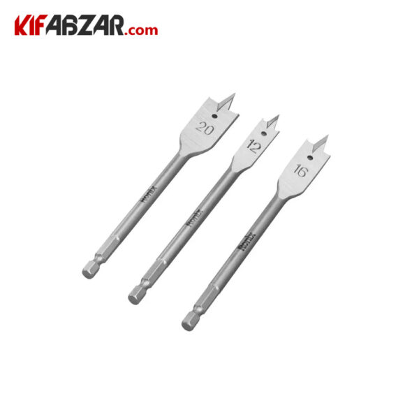 مته برگی کیت 53 عددی دریل شارژی چکشی 20 ولت رونیکس مدل RS-8619