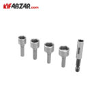 سری بکس کیت 53 عددی دریل شارژی چکشی 20 ولت رونیکس مدل RS-8619