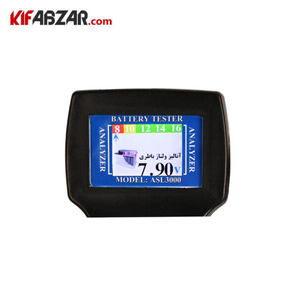 ولتاژ باتری تستر باتری و دینام هوشمند دیجیتالی تسترونیک مدل ASL-3000 سخنگو