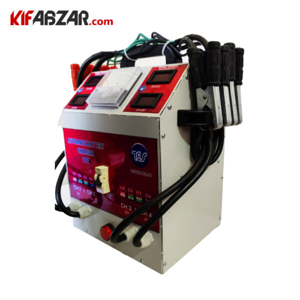 قیمت شارژر اتوماتیک 4 کاناله 12 ولت باتری خودرو تسترونیک مدل ASL-9000
